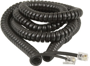 Spare phone curly cord for handset